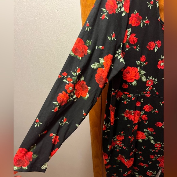 Floral bodycon dress - Picture 4 of 6